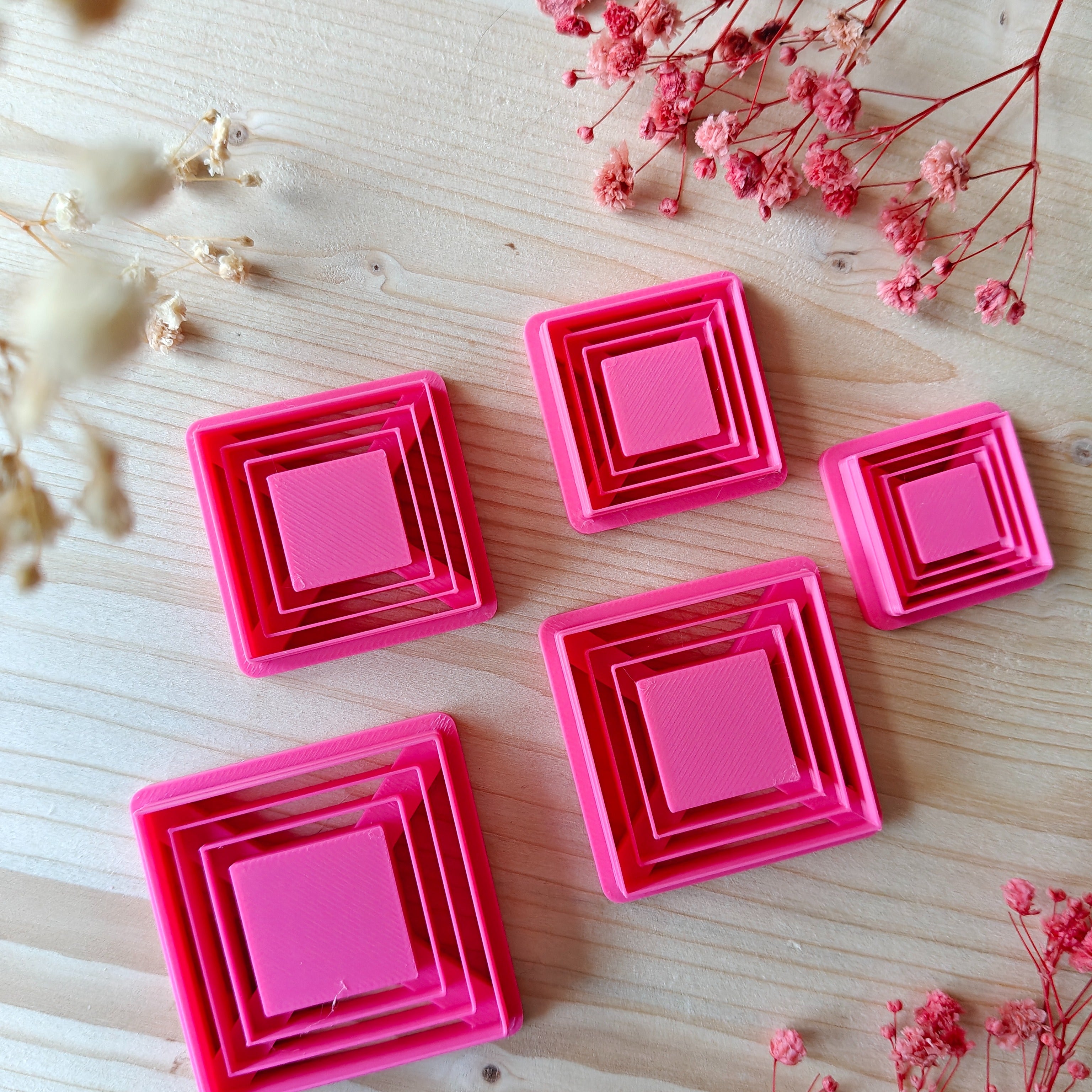 Carré emporte-pièce Origami