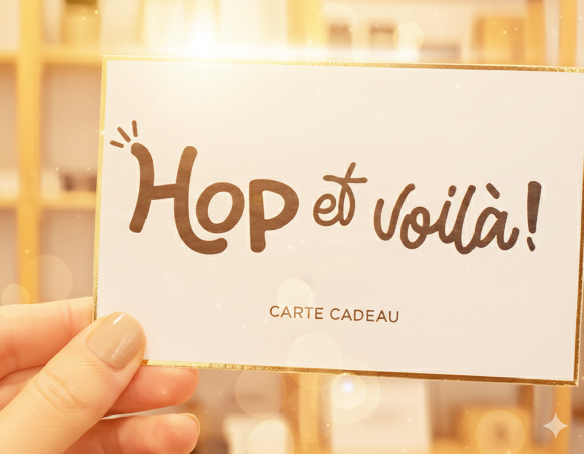 Carte cadeau Hop et Voilà !