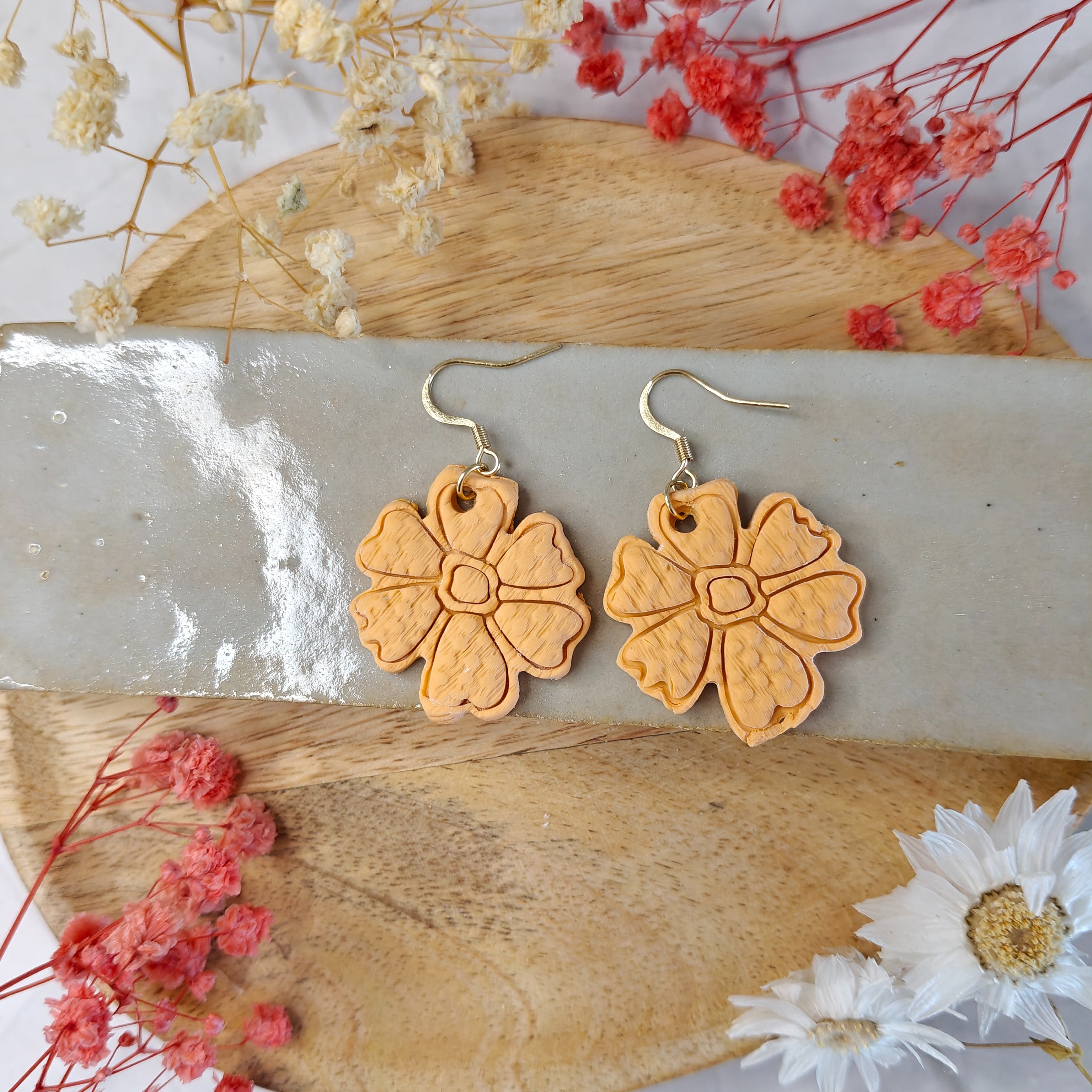 bijoux iris fleurs empor-epièce