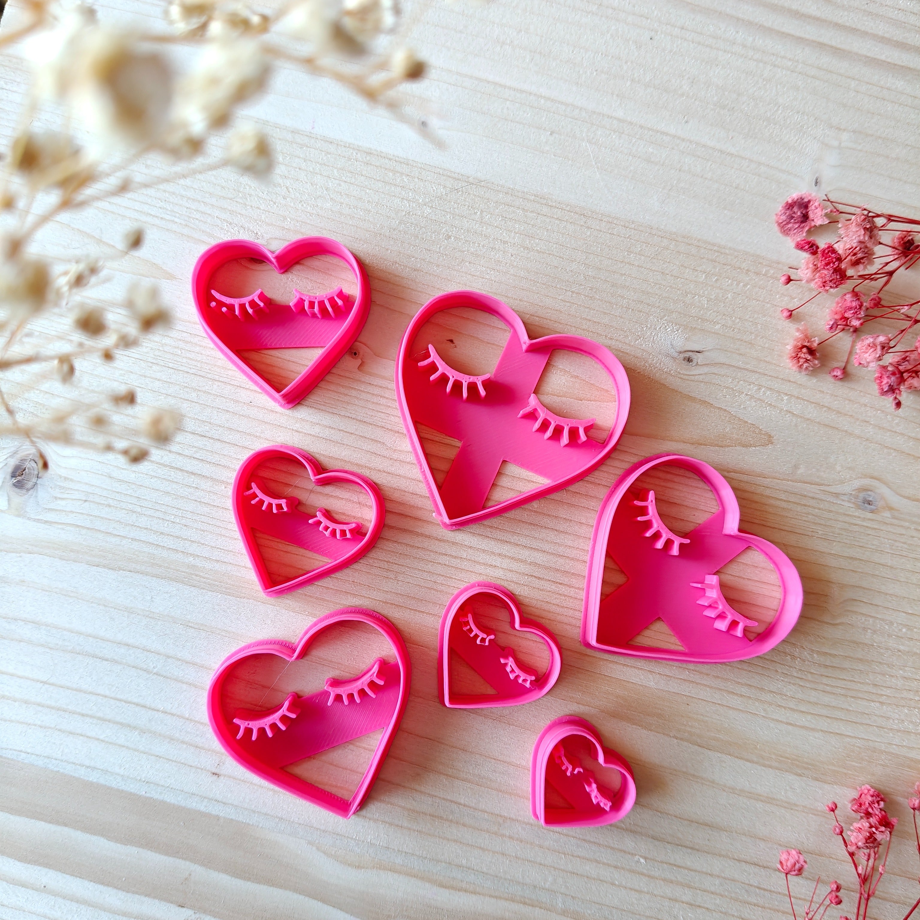 emporte-pièces love you tailles