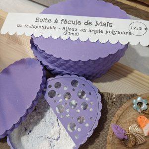 boîte à fécule de maïs