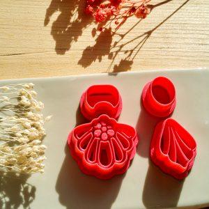 lot de 2 emporte pièces lyséa et isadora – 30 mm