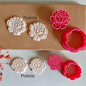 emporte pièce pivoine